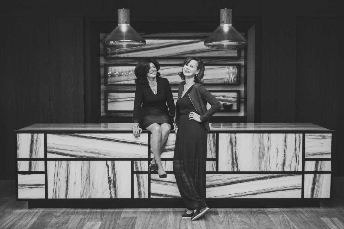 interieurarchitecten Isabelle Onraet en Silvana Callens