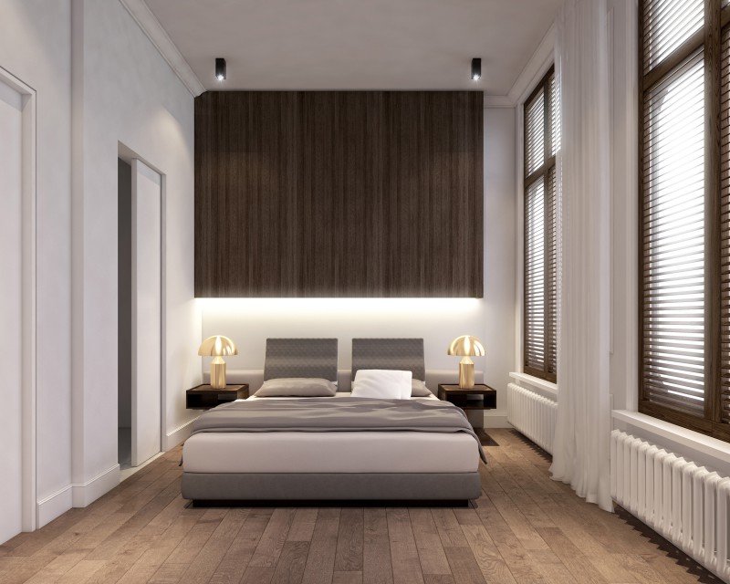 slaapkamer appartement Leiekouter