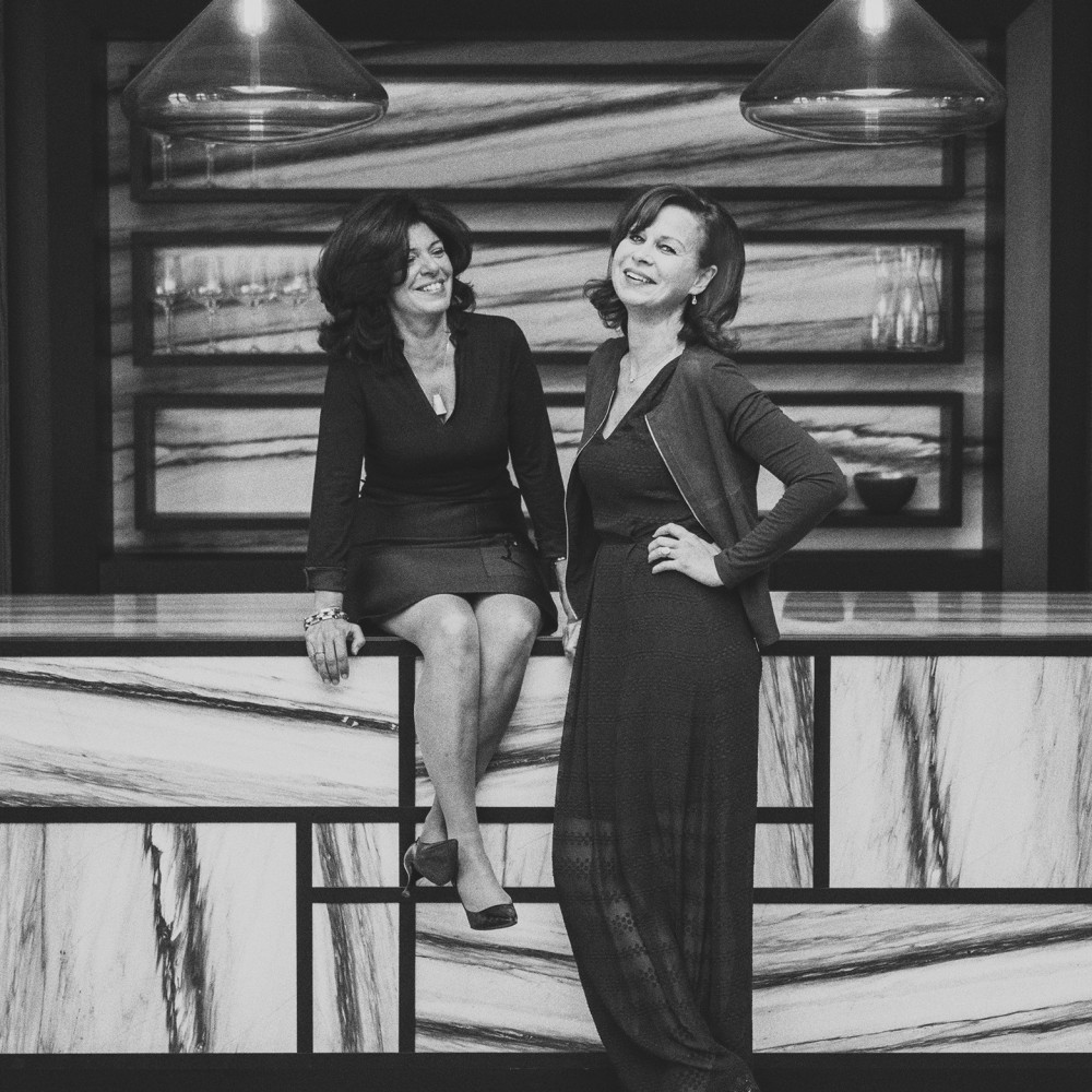 interieurarchitecten Isabelle Onraet en Silvana Callens